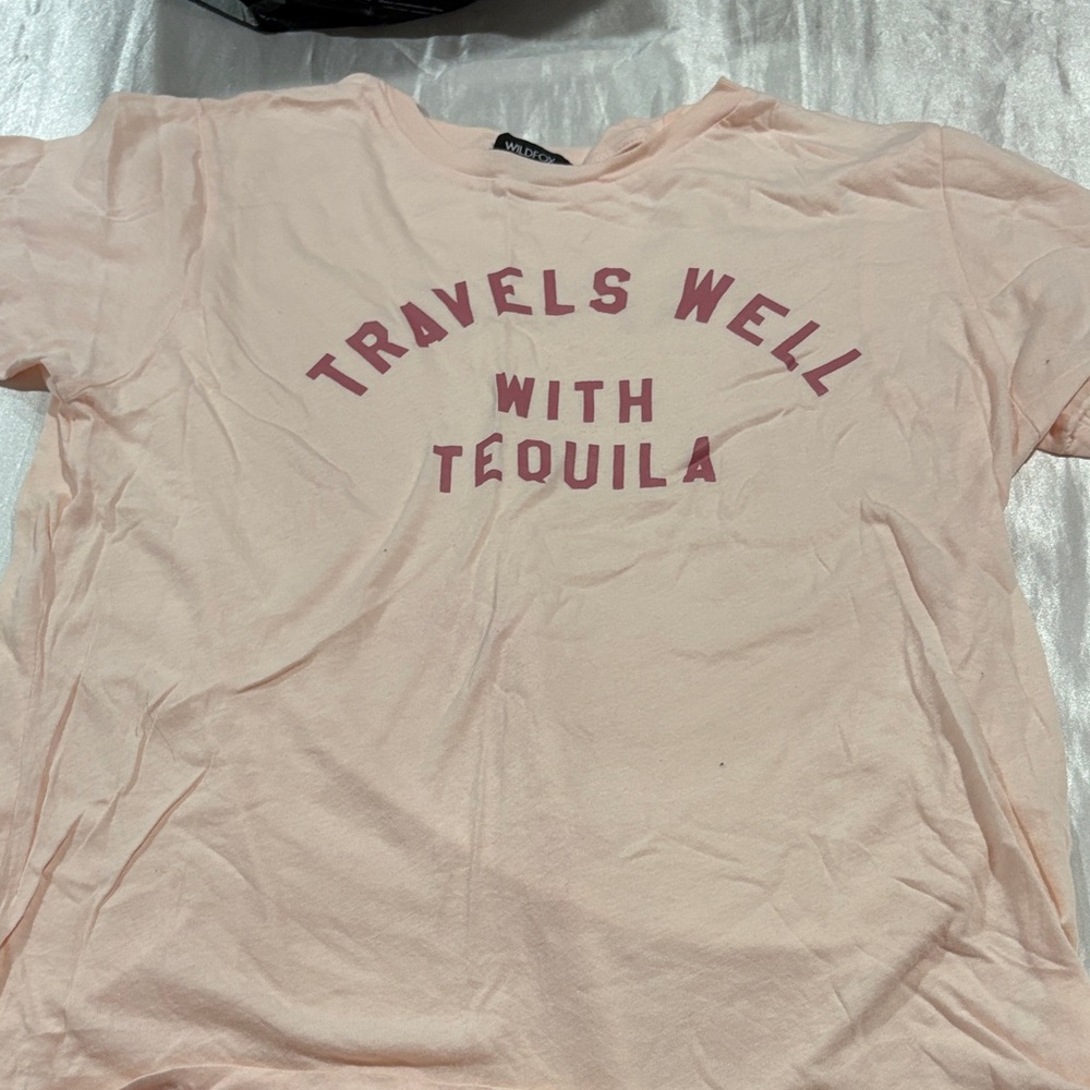 Wildfox Light Pink Tee